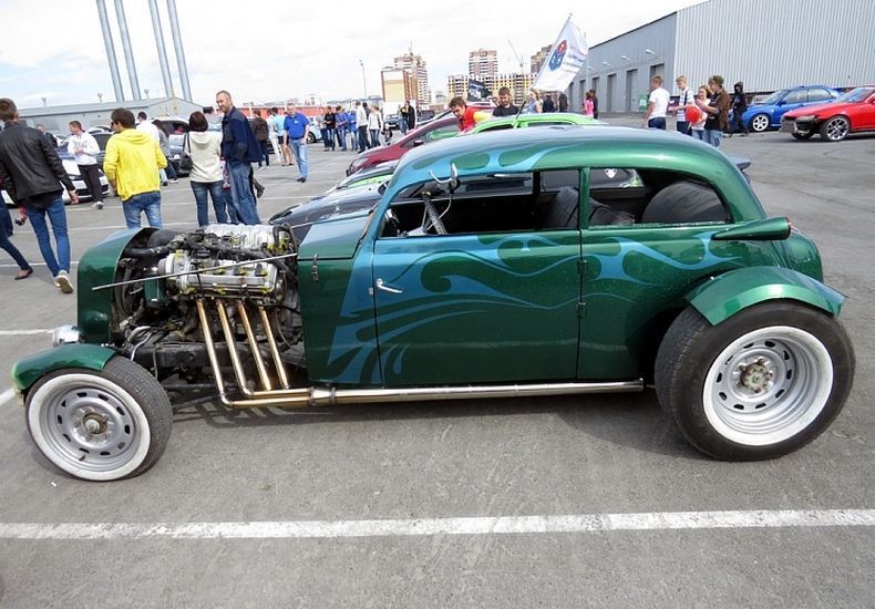 москвич 400 hot rod