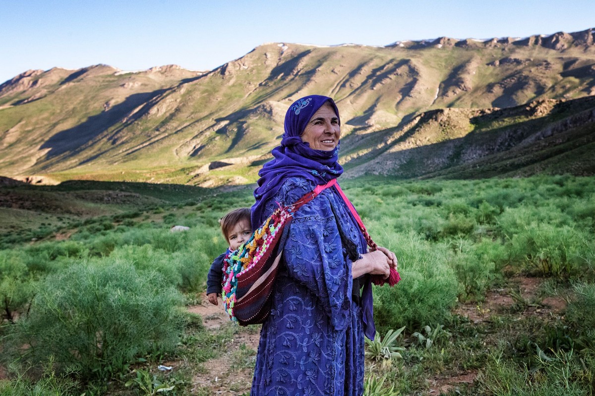 Турецкие женщины в селе