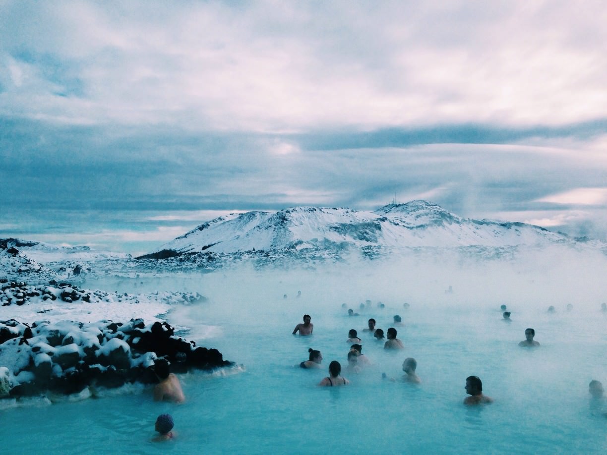 Исландия озеро голубая Лагуна