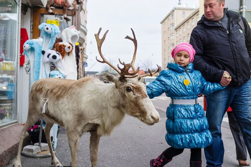 Туристы в Финляндии