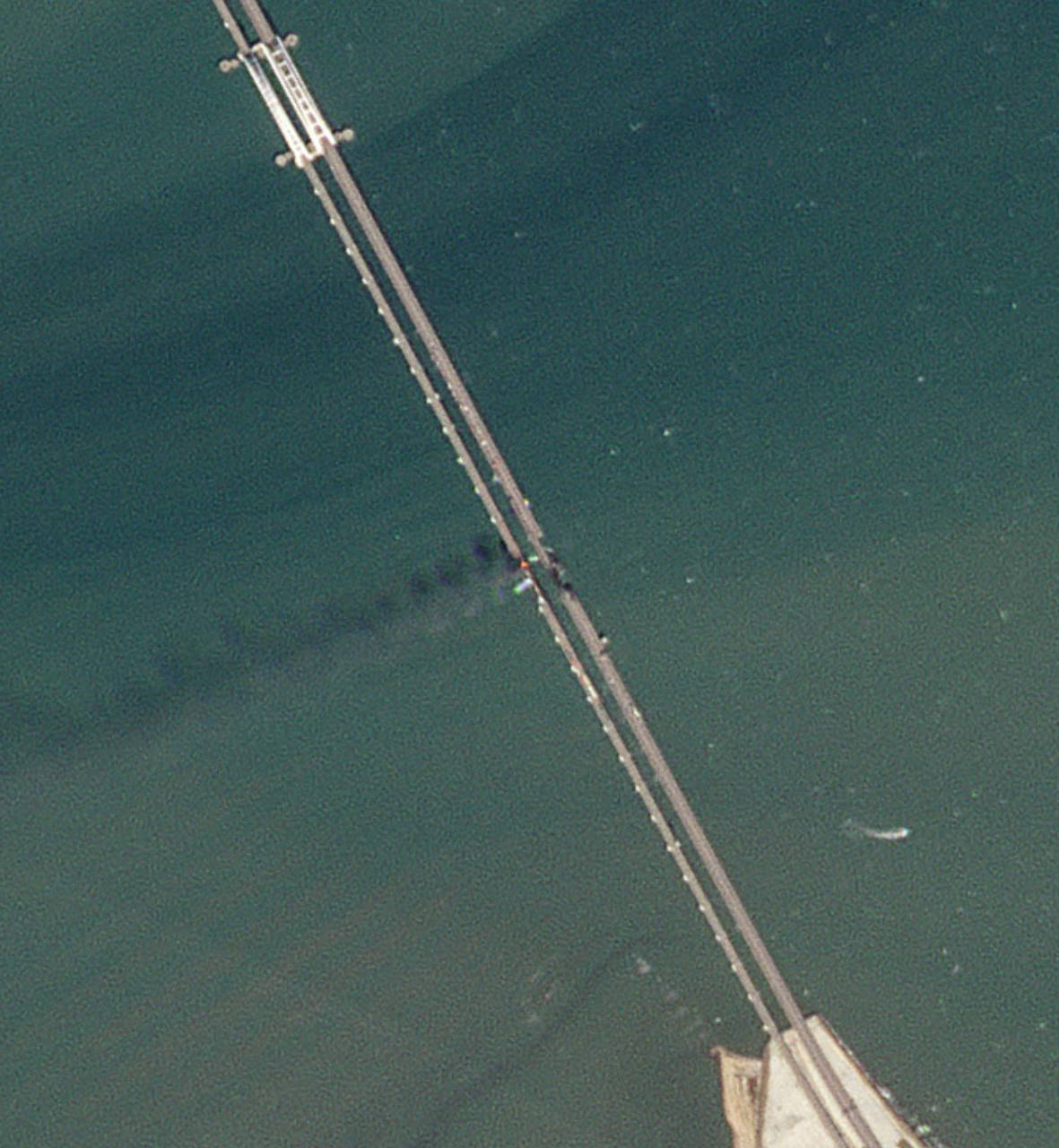Крым мост спутниковые снимки