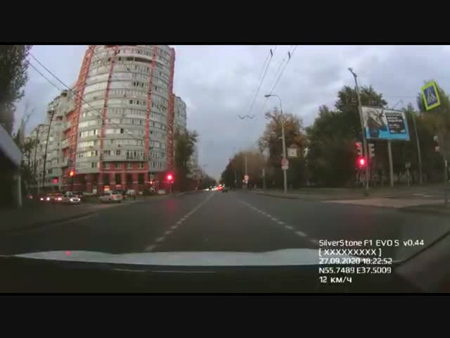 ДТП с участием скорой на Большой Филевской улице в Москве