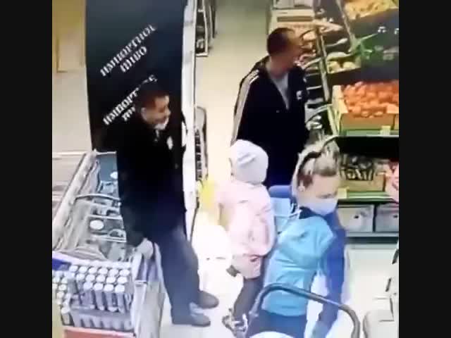 Перепутала ребёнка в супермаркете