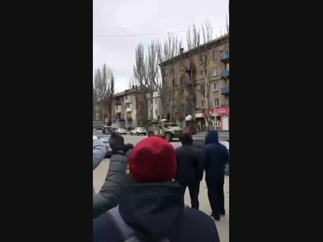 Запрет на митинги в Мелитополе