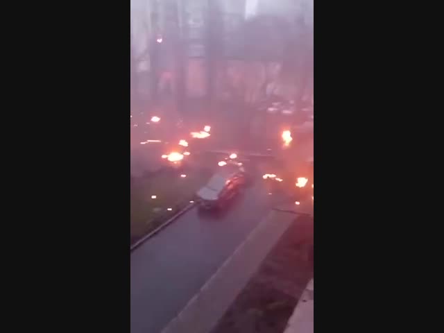 Под Киевом в Броварах разбился вертолёт