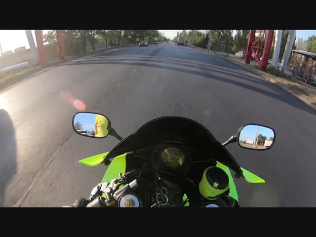 ДТП на Kawasaki